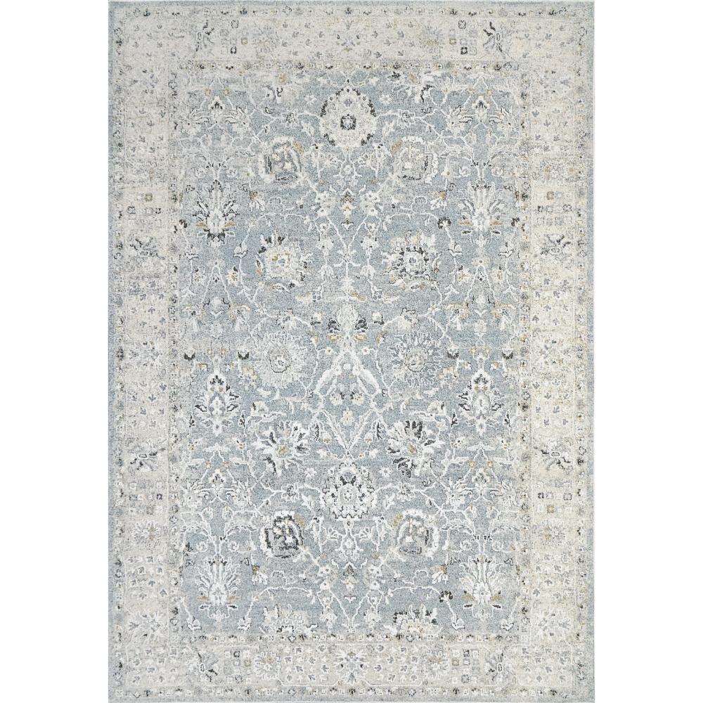 Dynamic Rugs 7604-580 Annalise 2.2 Ft. X 7.7 Ft. Finished Runner Rug in Blue/Beige